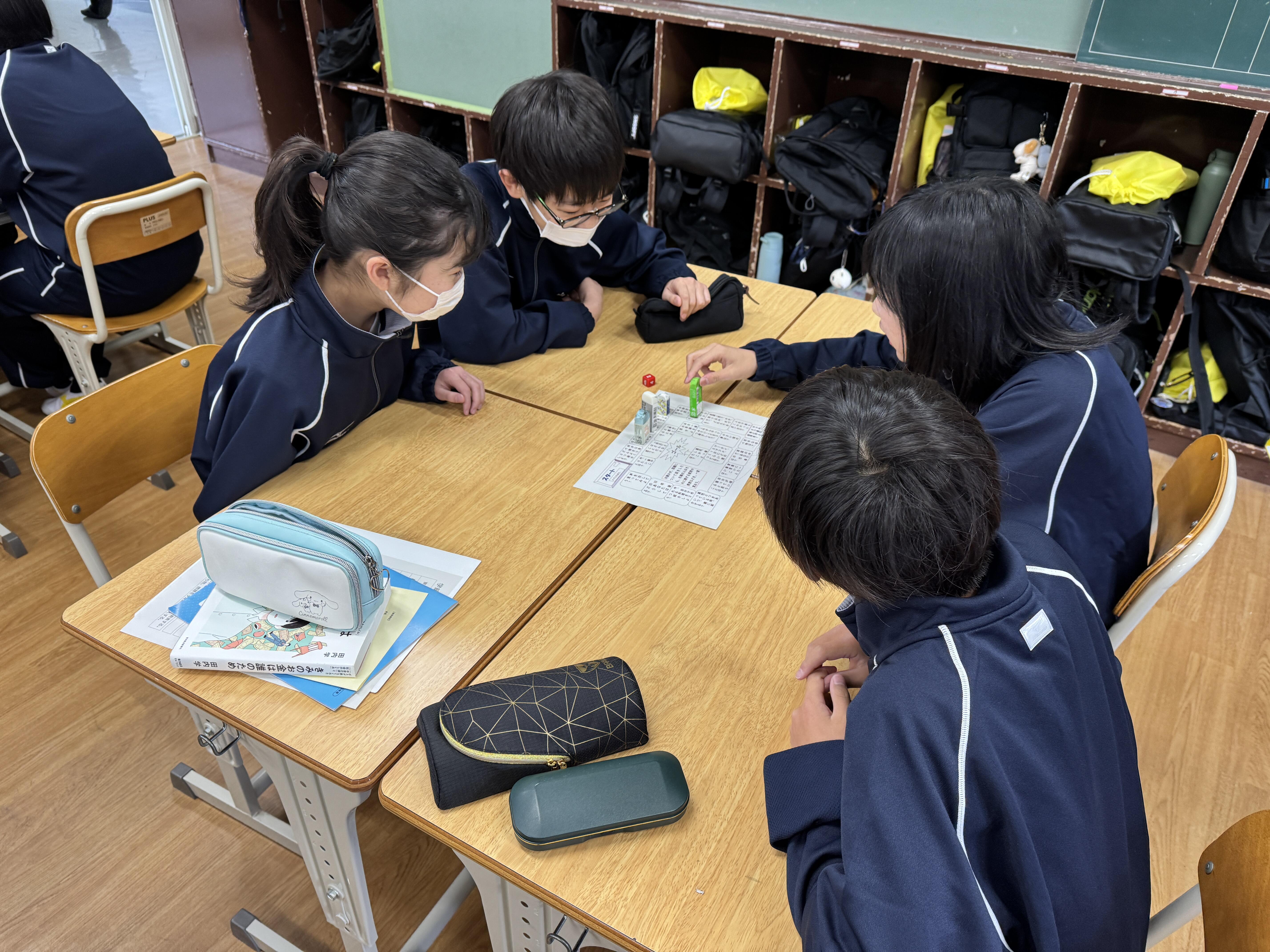 学活の様子